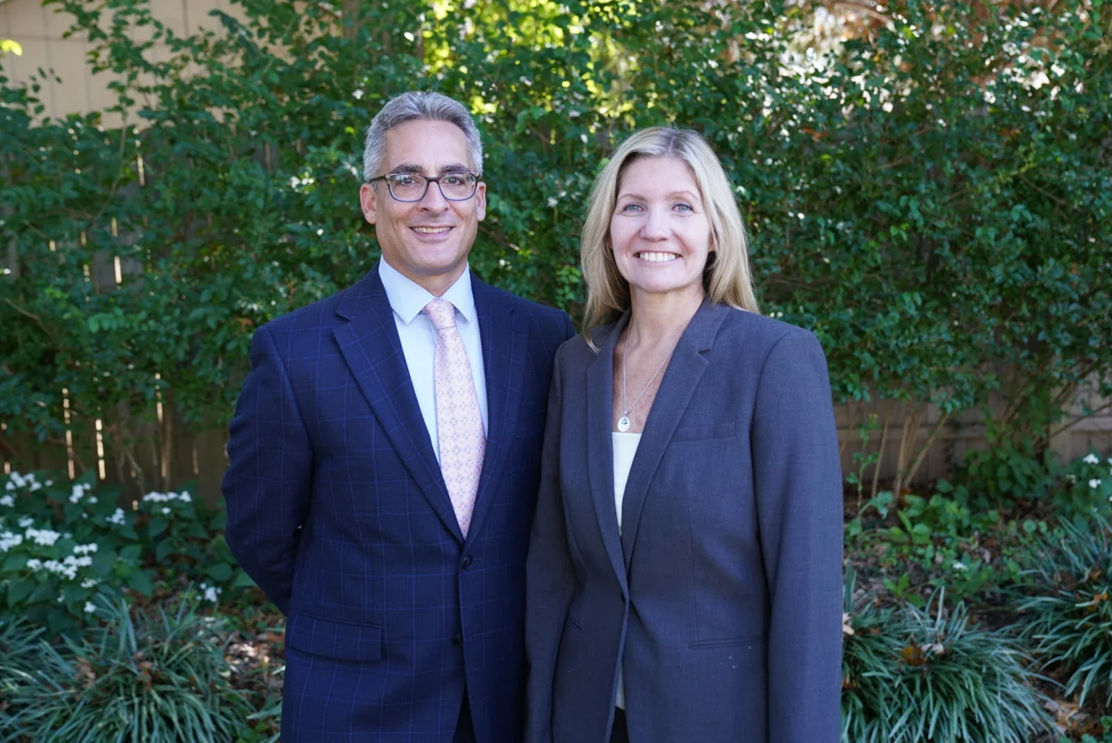 David S. Mildenberg and Heather A. White together outdoors
